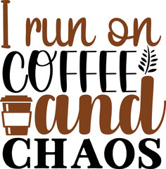 Coffee SVG design cut file