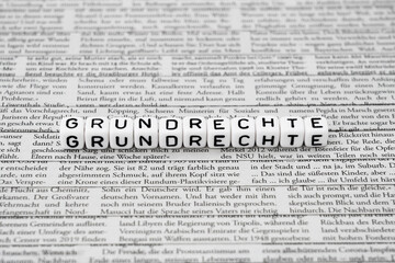Obraz premium Grundrechte