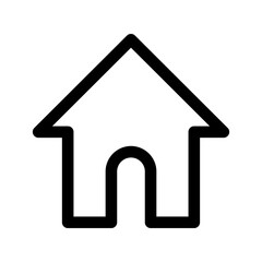 Home Icon Vector Symbol Design Illustration