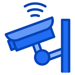 cctv blue icon
