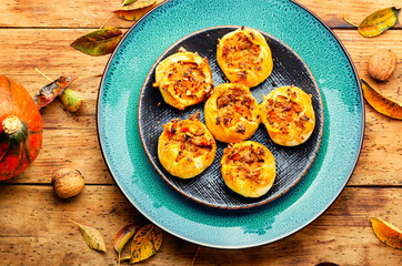 Healthy homemade cakes, buns