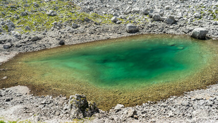 clear green lake