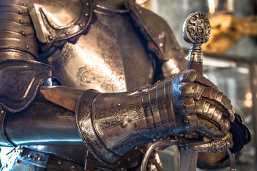 Middle age knight armour - 15th Century