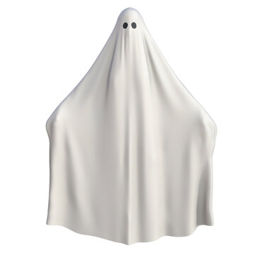 Gespenst, weisses Tuch, Geist, Halloween, png