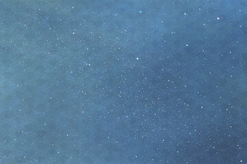 紺色の伝統の和紙と和柄　白い粉雪イメージのテクスチャ素材