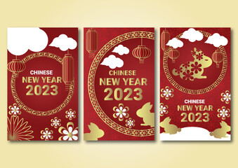 SET OF GIFT CARD CHINESSE NEW YEAR