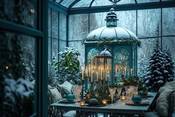 Obraz premium Interior garden