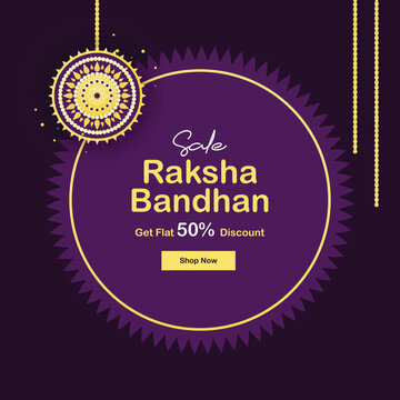 Raksha Bandhan post sale design 