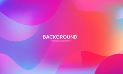 Abstract Pink background with waves
