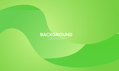 Abstract green background, Green banner