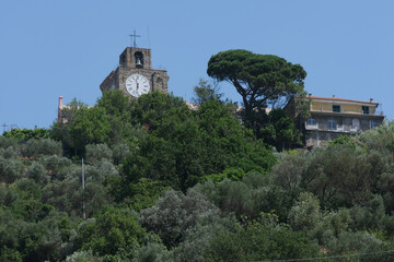 Il villaggio di Costa nel territorio comunale di Framura in provincia di La Spezia, Liguria, Italia.