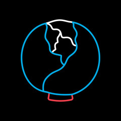 Cabbage isolated vector icon. Vegetable sign