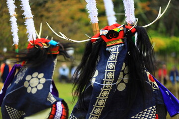 岩手県民俗芸能公演　鹿踊り