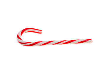 candy cane isolated on white