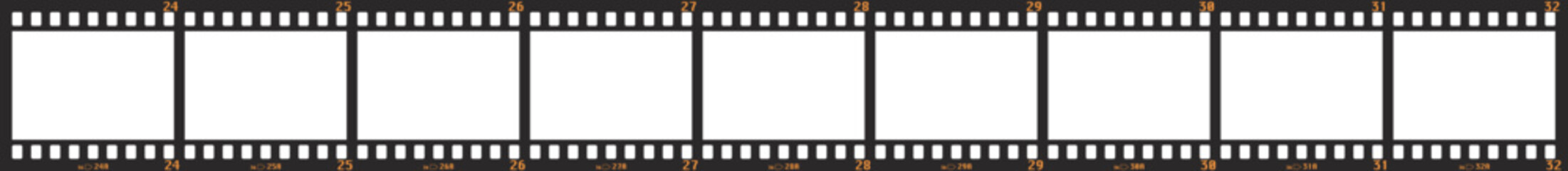 35mm film frames , vector