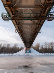 bridge in winter