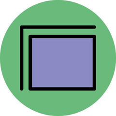 Rectangle Shape Vector Icon
