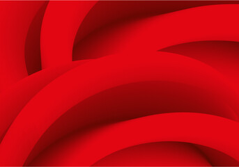 Abstract red background. Fluid shapes composition. Cool background design for posters. Vector