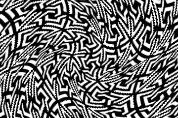 Black and white abstract background with lines. Background pattern texture.