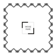 frames in vintage style with elements of ornament, art, pattern, background, texture,  Art.