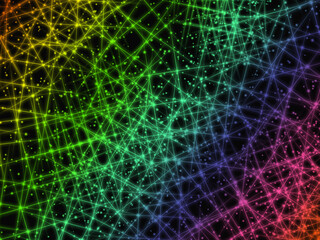 壁紙　光のライン