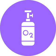 Oxygen Tank Icon Style