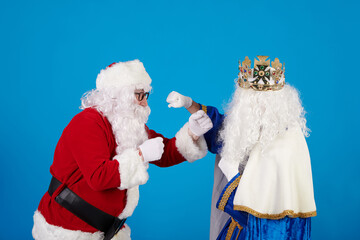 Papa Noel vs REy mago