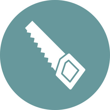 Hand Saw Icon Style