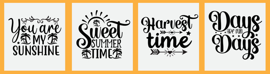 Summer svg t shirt design