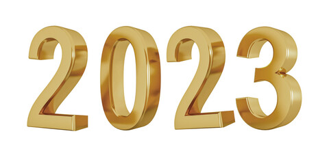 3d golden text isolated on white background