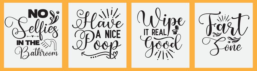 Bathroom svg t shirt design