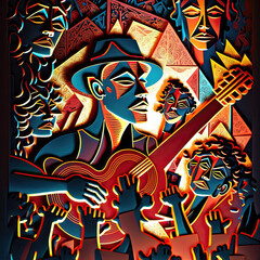 Jazz El Pueblo, generative art, artificial intelligence