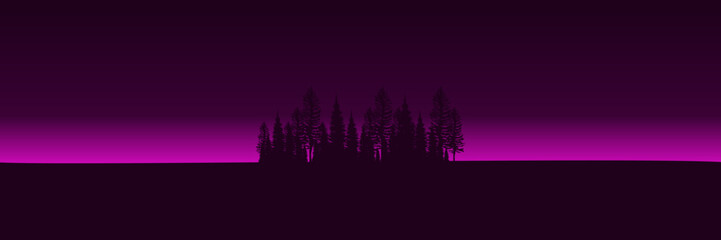 silhouette of mountain landscape vector illustration good for wallpaper design, design template, background template, and tourism design template