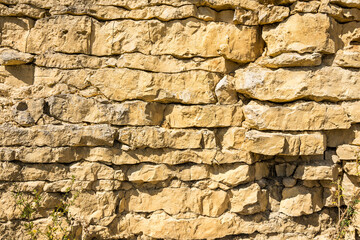 Rock wall texture for background, wallpaper
