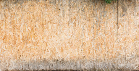 Wood chips wall texture for background, wallpaper
