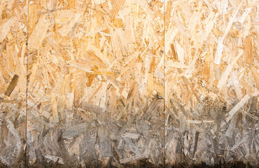 Wood chips wall texture for background, wallpaper
