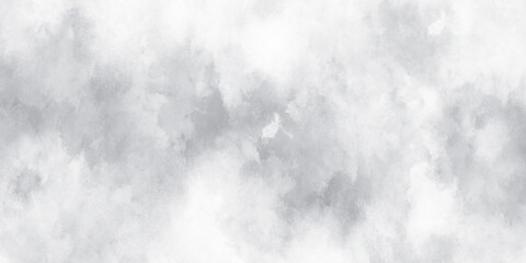Abstract cloudy silver ink effect white paper texture, Old and grainy white or grey grunge texture, black and whiter background with puffy smoke, white background vector illustration.	