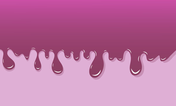 Pink Cute Liquid For Vector Background