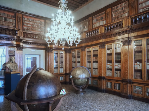 Beautiful art collection inside the Museum Correr in Venice