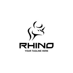 Rhino logo design - Rhino logo design, suitable for your design need, logo, illustration, animation, etc.