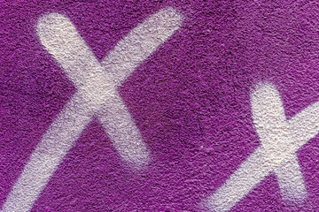 colorful background of graffiti in a city with bright aerosol strips and beautiful colors , urban school wall backdrop