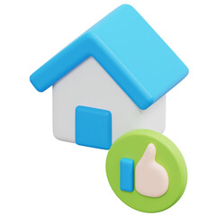 choice 3d render icon illustration