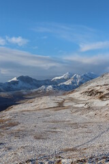 Snowdonia snowdon winter glyderau carneddau wales