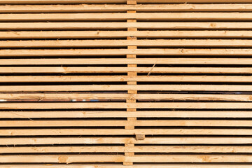 Stacked lumber background