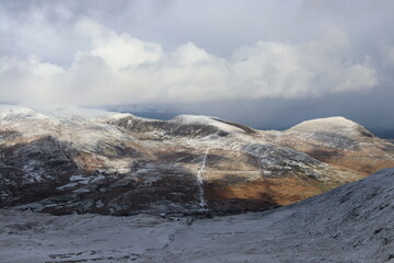 Snowdonia snowdon winter glyderau carneddau wales