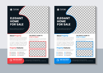 Creative Real Estate Flyer Design, Business flyer Template, Home Flyer, Brochure Design, Marketing, Annual Report, Poster