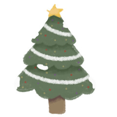 decorated christmas tree