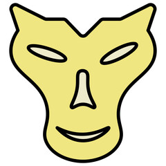 mask illustration
