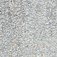 The pattern small bluish white pebbles stone as background. pebbles texture wall and floor.