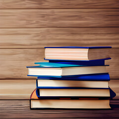 積み上がった本, Generative, AI